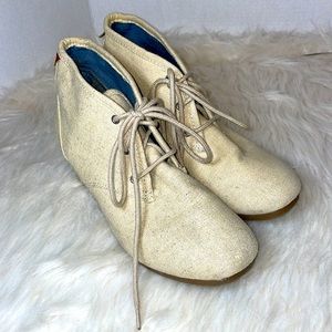 Mad Love Wedge Booties